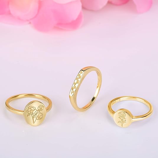 Roselina Vescovo Ring | Guld 16k