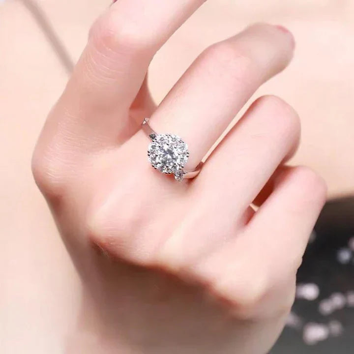 Aurea Fidessa Ring | Hvidguld 18k