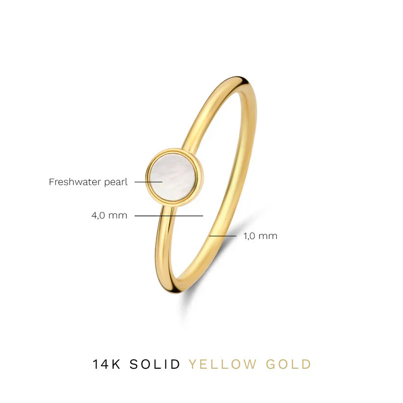 Alina Cirielle Ring | Guld 14k