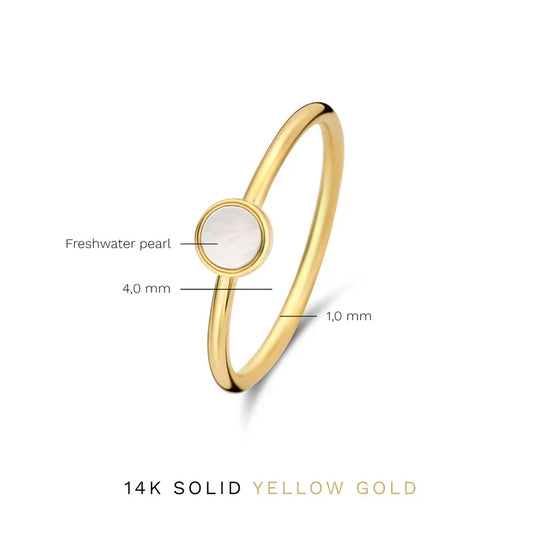 Alina Cirielle Ring | Guld 14k