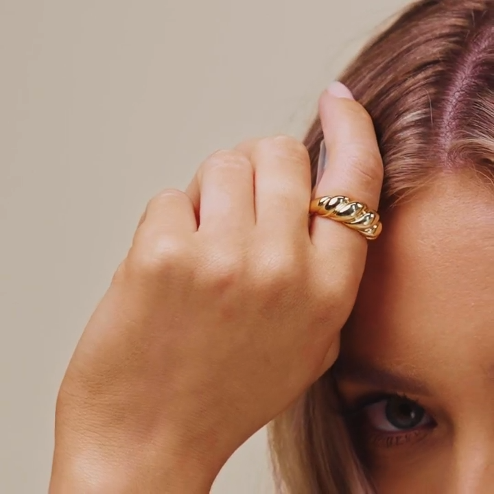 Elaria Visconti Ring | Guld 14K